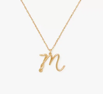 Kate Spade One In A Million M Pendant In Gold