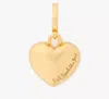 Kate Spade One In A Million Metal Heart Charm In Gold
