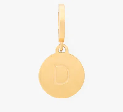 Kate Spade One In A Million Mini D Charm In Gold