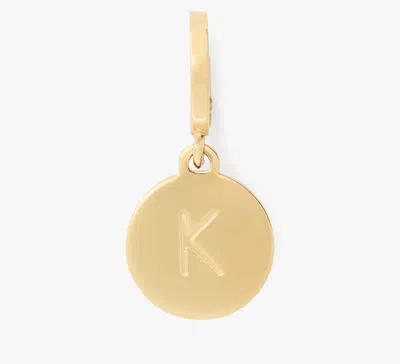 Kate Spade One In A Million Mini K Charm In Gold