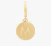 Kate Spade One In A Million Mini M Charm In Gold