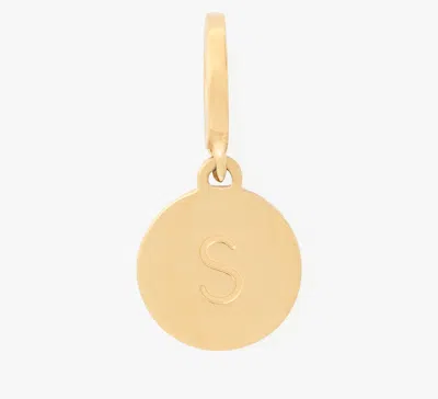 Kate Spade One In A Million Mini S Charm In Gold