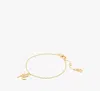 Kate Spade One In A Million R Bracelet In Gold