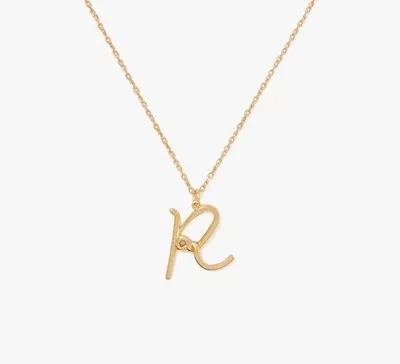Kate Spade One In A Million R Pendant In Gold