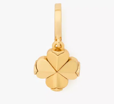 Kate Spade One In A Million Spade Flower Charm In Gold
