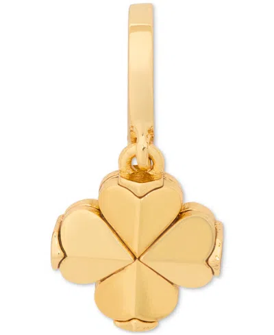 Kate Spade One In A Million Spade Flower Charm In Gold