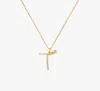 Kate Spade One In A Million T Pendant In Gold