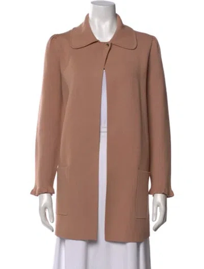 Pre-owned Kate Spade Open Front Sweater In Neutrals