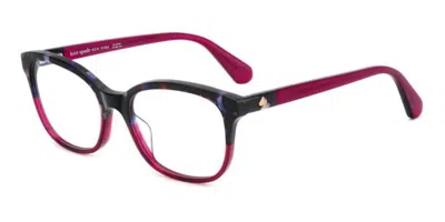 Kate Spade Ora Women's Glasses, Burgundy, Size 50 In Black