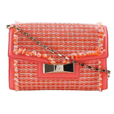 Pre-owned Kate Spade Orange Tweed Shoulder Bag ()