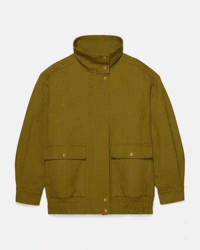 Kate Spade Outlet Blouson Jacket In Green