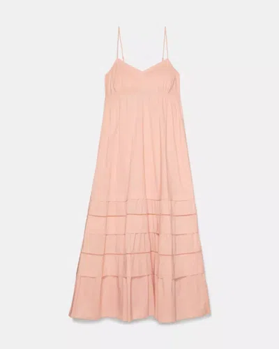 Kate Spade Outlet Breezy Voile Maxi Dress In Pink