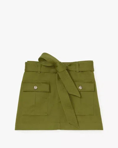 Kate Spade Outlet Cargo Skirt In Green