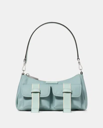 Kate Spade Outlet Carter Nylon Cargo Crossbody Bag In Blue