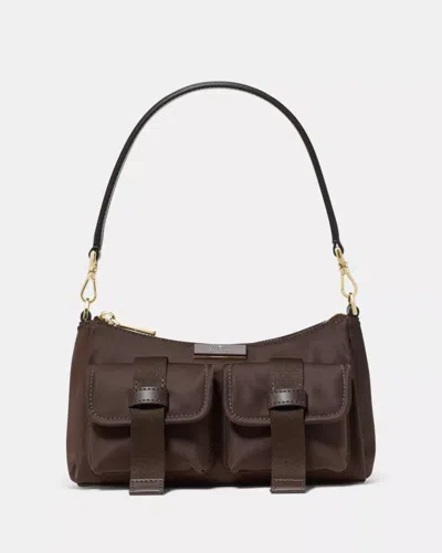 Kate Spade Outlet Carter Nylon Cargo Crossbody Bag In Brown