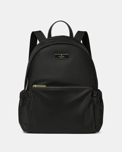 Kate Spade Outlet Carter Nylon Dome Backpack In Black