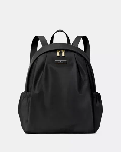 Kate Spade Outlet Carter Nylon Large Backpack In Black
