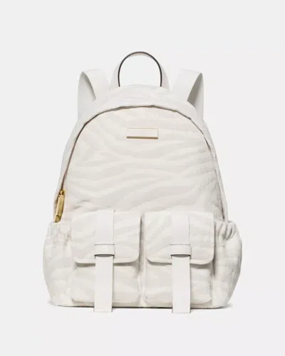 Kate Spade Outlet Carter Zebra Cargo Backpack In Beige