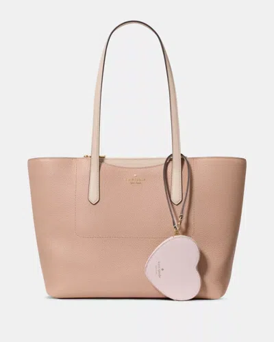 Kate Spade Outlet Cece Tote Set In Beige