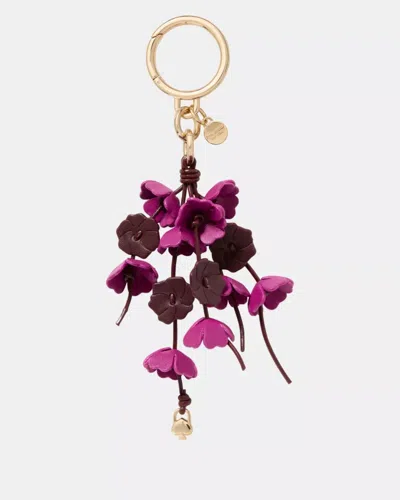 Kate Spade Outlet Charmed Flower Bag Charm In Gold