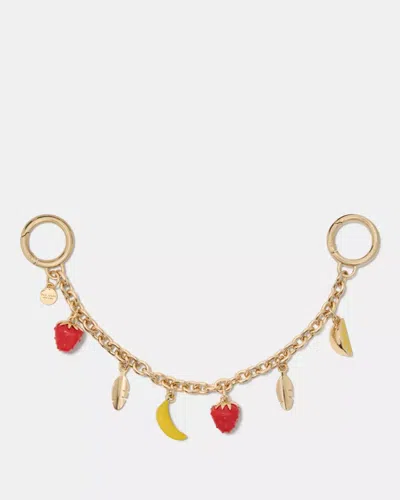 Kate Spade Outlet Charmed Fruit Swag Chain In Gold