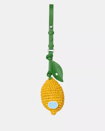 Kate Spade Outlet Charmed Lemon Crochet Bag Charm In Yellow