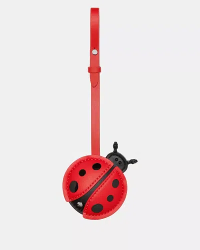 Kate Spade Outlet Critters Libby Lady Bug Bag Charm In Red