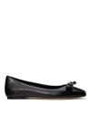 Kate Spade Outlet Deco Bow Flat In Multi
