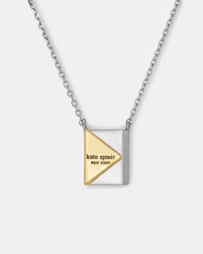 Kate Spade Outlet Deco Pendant In Brown