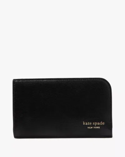 Kate Spade Outlet Devin Bifold Wallet In Black
