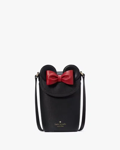 Kate Spade Outlet Disney X  3d North South Crossbody In Black