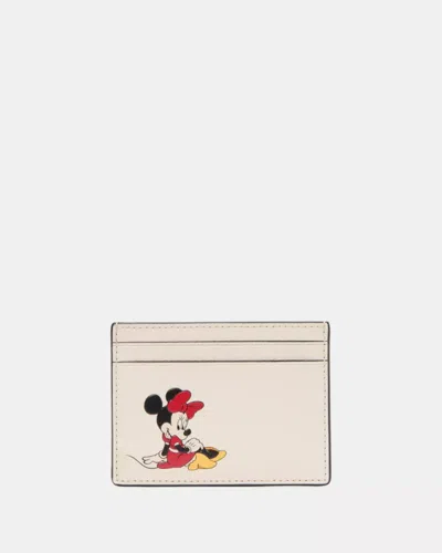 Kate Spade Outlet Disney X  Minnie Mouse Card Holder In White