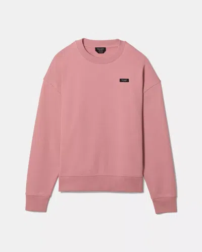 Kate Spade Outlet Essential Logo Sweatshirt In Pink