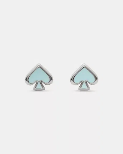 Kate Spade Outlet Everyday Spade Enamel Studs In Blue