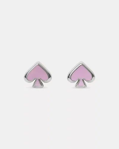 Kate Spade Outlet Everyday Spade Enamel Studs In Pink