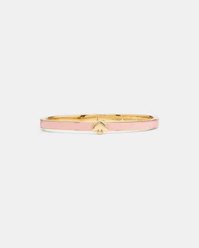 Kate Spade Outlet Everyday Spade Thin Enamel Bangle In Gold