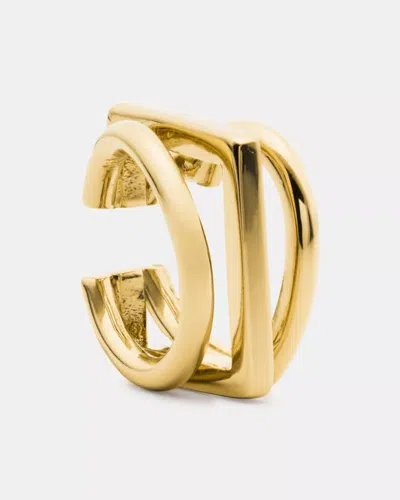 Kate Spade Outlet Geo Pop Ear Cuff In Gold