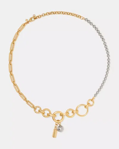 Kate Spade Outlet Geo Pop Statement Necklace In Gold