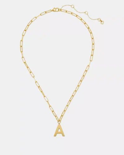 Kate Spade Outlet Initial This A Pendant In Gold