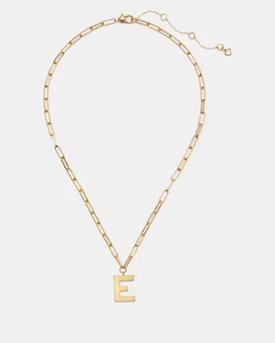 Kate Spade Outlet Initial This E Pendant In Gold