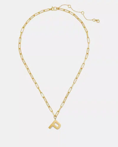 Kate Spade Outlet Initial This P Pendant In Gold