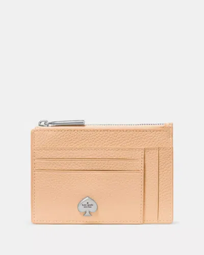 Kate Spade Outlet Kayla Large Slim Cardholder In Orange