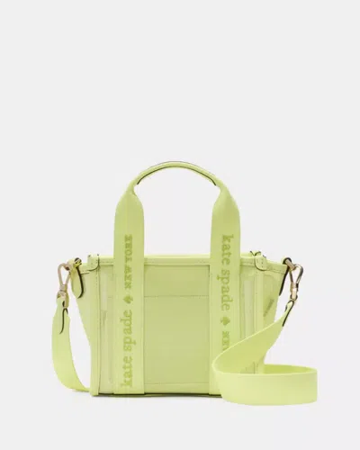 Kate Spade Outlet Kip Mesh Mini Tote In Green