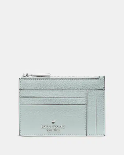 Kate Spade Outlet Large Slim Card Holder In Blue