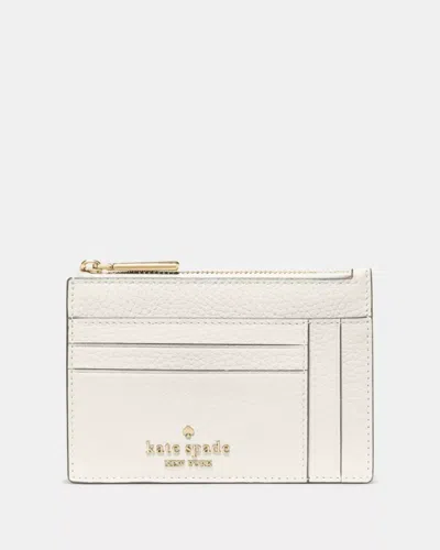 Kate Spade Outlet Large Slim Card Holder In White
