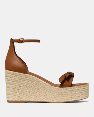 Kate Spade Outlet Loop Espadrille Wedge Sandal In Brown