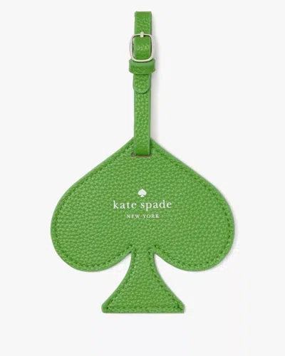 Kate Spade Outlet Luggage Tag In Green