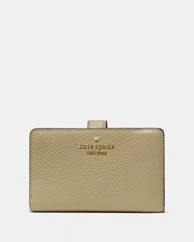 Kate Spade Outlet Medium Bifold Wallet In Brown