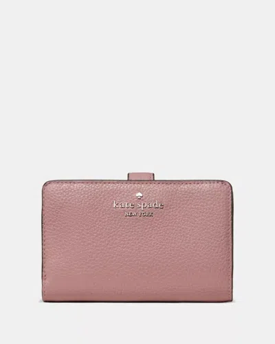 Kate Spade Outlet Medium Bifold Wallet In Pink