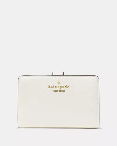 Kate Spade Outlet Medium Bifold Wallet In White